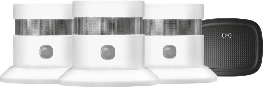 Klikaanklikuit Rookmelder ZSDR-850 (3 jaar) 3-Pack + Smart Bridge
