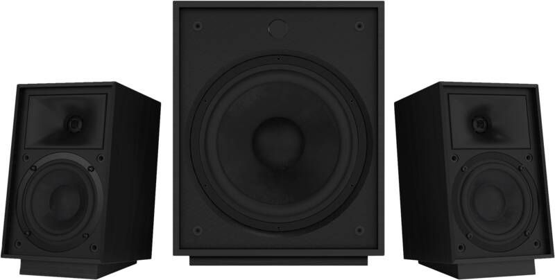 Klipsch Promedia Heritage 2.1 BT Surround set speaker Zwart