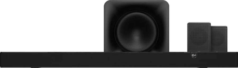Klipsch Flexus Core 200 Zwart + Subwoofer + Achterspeakers