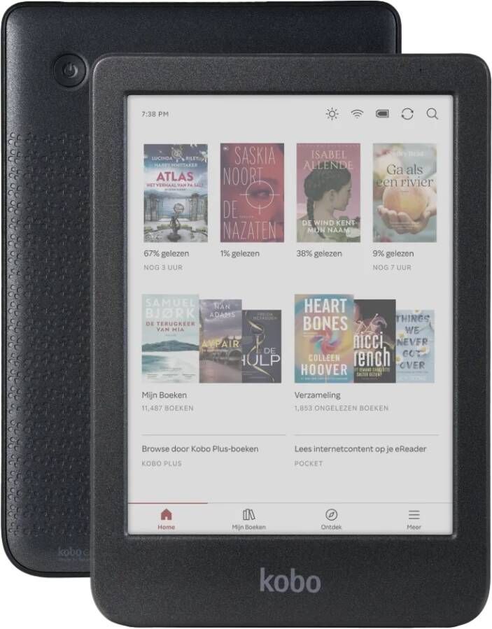 Kobo Clara Colour Black | Smartphones tablets en meer | Telefonie&Tablet E-readers | 0681495009541