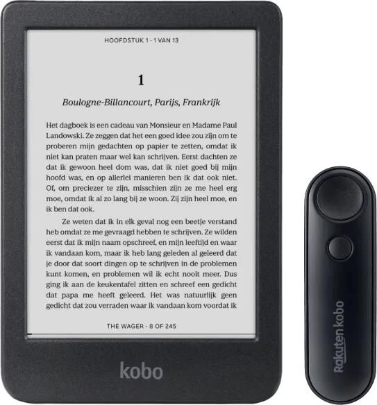 Kobo Clara BW Zwart + Remote