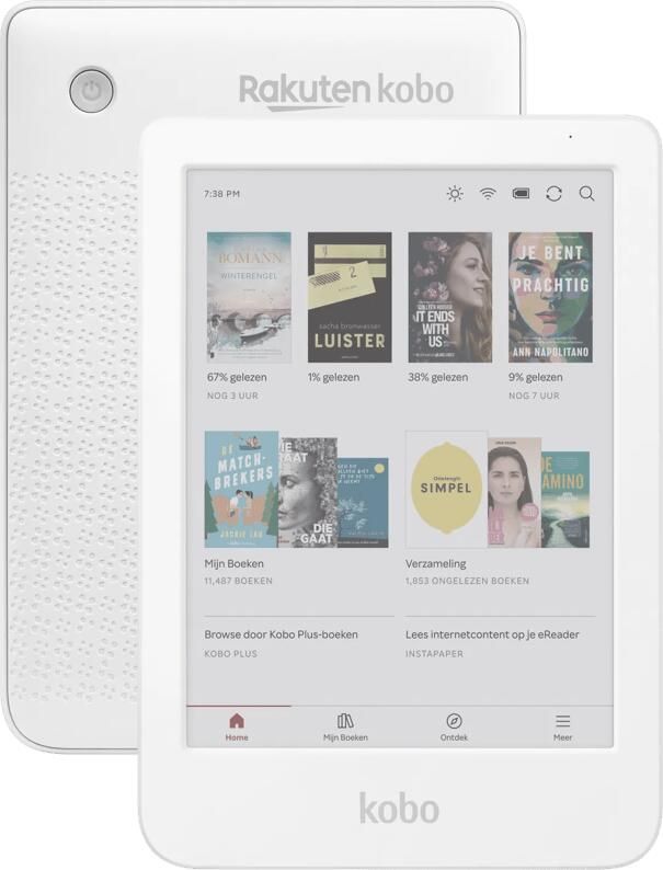 Kobo Clara Colour E-reader Wit