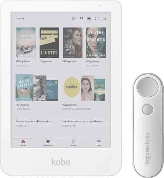 Kobo Clara Colour Wit + Remote