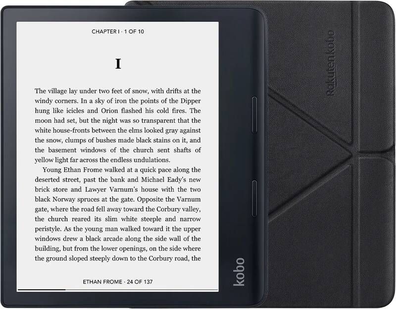 Kobo Sage + Sleep Cover Zwart