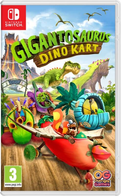 Bandai Namco Entertainment Gigantosaurus Dino Kart Nintendo Switch