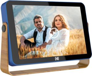 Kodak 10 Inch WiFi Metal Photo Frame Blue