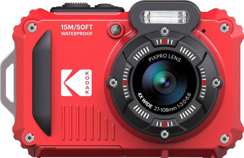 Kodak Pixpro WPZ2 Onderwater Camera Rood