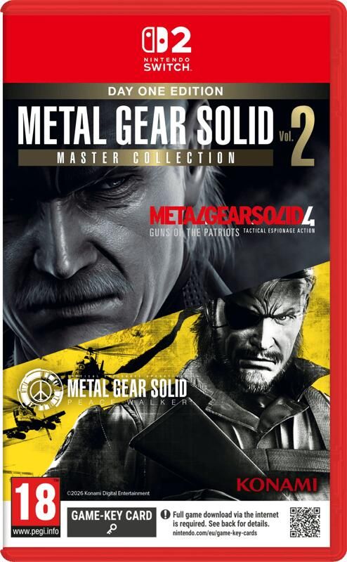 Konami Metal Gear Solid: Master Collection Volume 2 Nintendo Switch 2