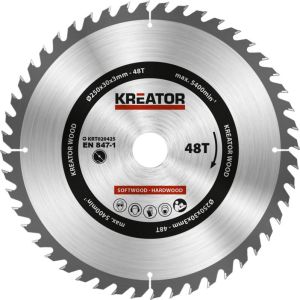 Kreator KRT020425 Zaagblad hout 250 mm 48T
