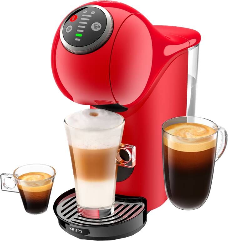 Nescafé Dolce Gusto Koffiecapsulemachine KP3405 Genio S Plus compacte koffiecapsulemachine met boost-technologie en temperatuurkeuze automatische uitschakeling xl-functie 0 8 liter waterreservoir