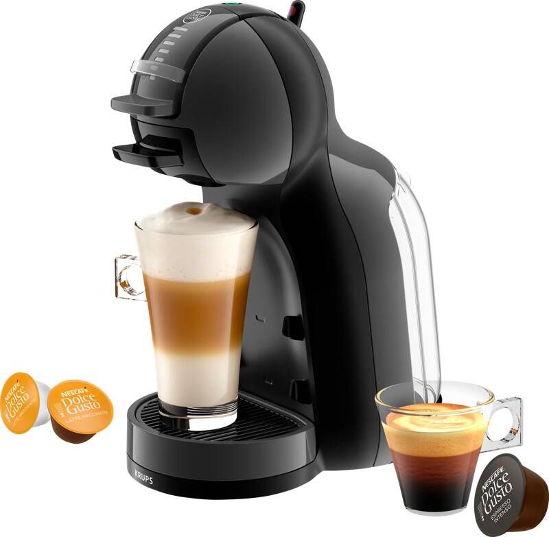 Krups NESCAFÉ Dolce Gusto Mini Me Zwart KP1238 Koffiecupmachine Antraciet