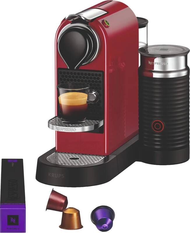 Krups Nespresso Citiz & Milk XN761510 Koffiecupmachine Rood
