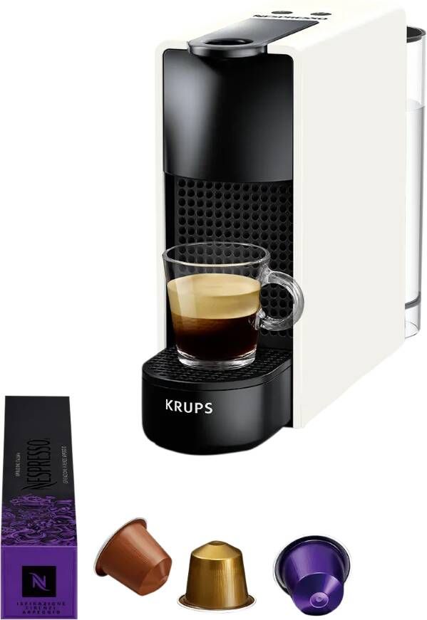Krups Essenza Mini Pure White XN1101 Nespresso machine