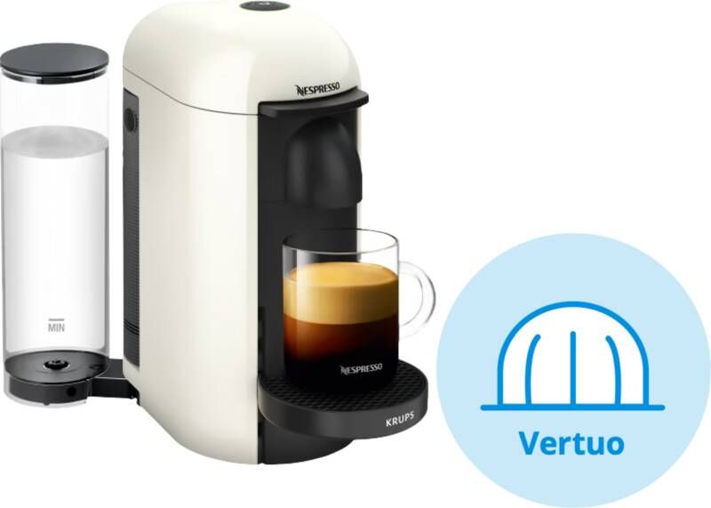 Krups Nespresso Vertuo + XN9031 Koffiecupmachine Wit