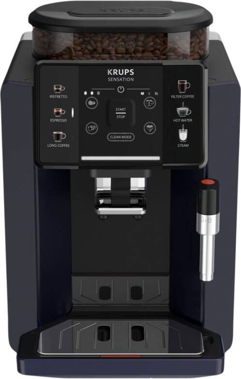 Krups Sensation C50 EA910B Volautomatische espressomachine Nachtzwart