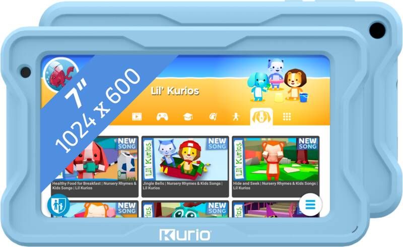 Kurio Kindertablet Lite Tablet Blauw