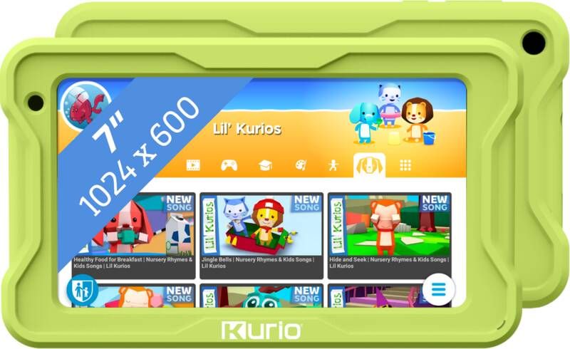 Kurio Kindertablet Lite Tablet Groen