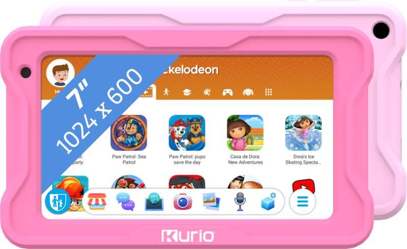 Kurio Kindertablet Premium Nickelodeon Tablet Roze