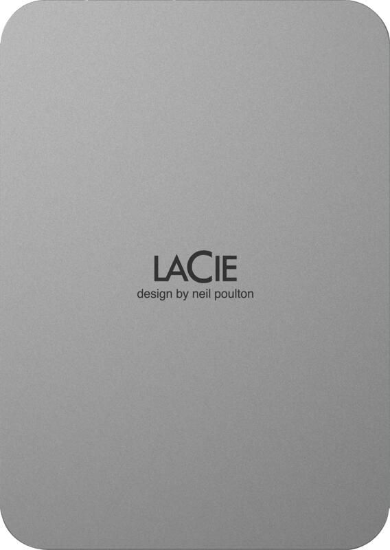 LACIE Externe draagbare harde schijf Mobile Drive v2 USB 3.1-C 4TB Grijs (STLP4000400)