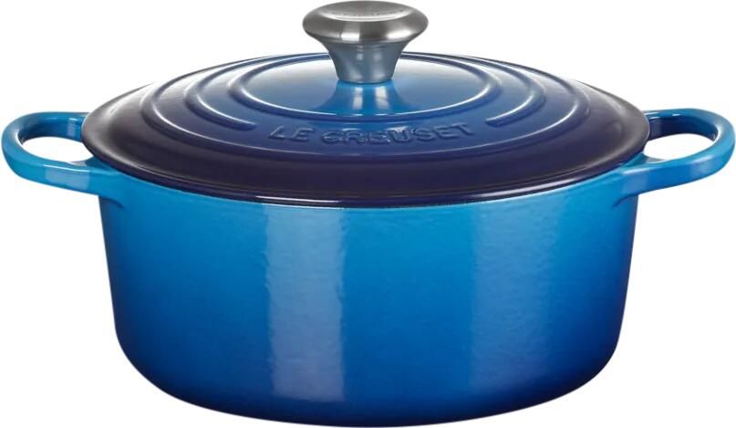 Le Creuset Signature ronde braadpan 24 cm azure