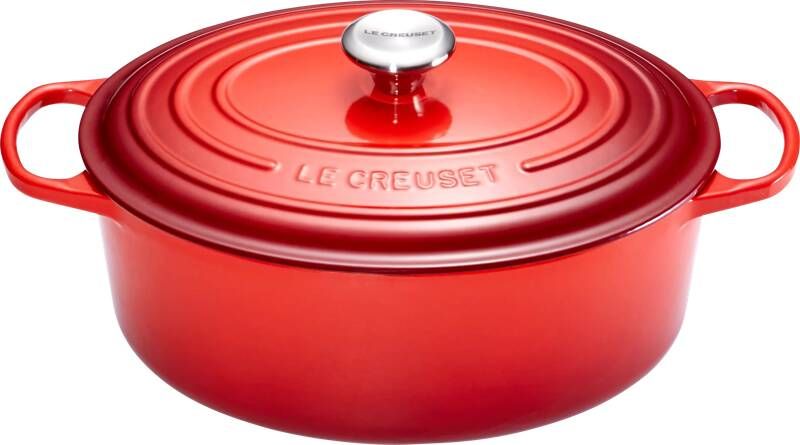 Le Creuset Braadpan Signature Ovaal Kersenrood ø 27 cm 4.1 liter