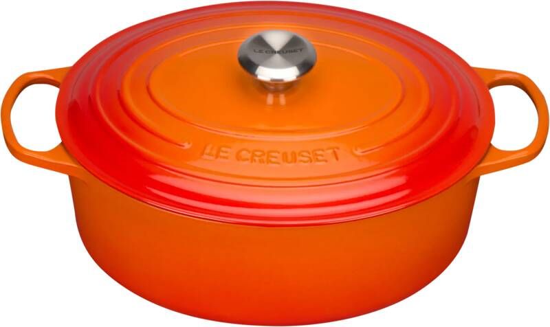Le Creuset Gietijzeren Ovale Braadpan Oranjerood 31cm 6 3l | Potten&Pannen | Keuken&Koken Keukengerei | 0024147263173