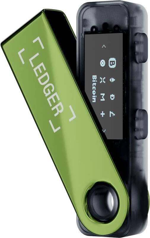 Ledger Nano S Plus Oxidate Green