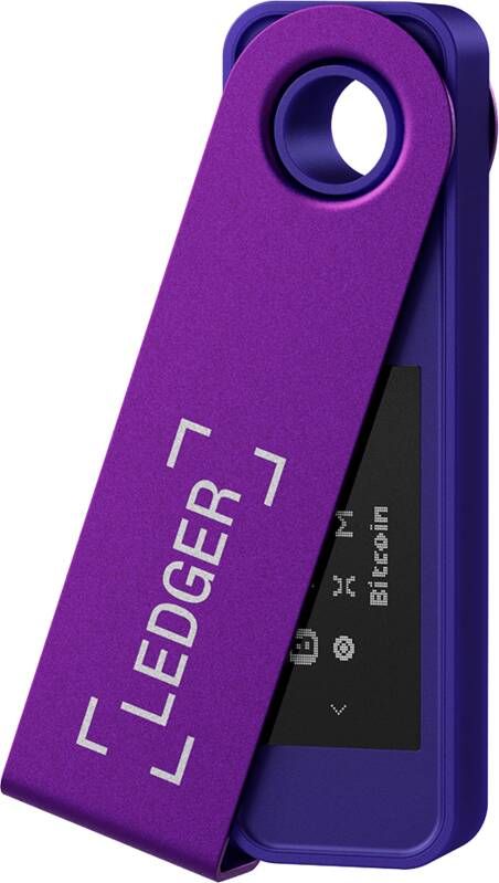 Ledger Nano S Plus Purple Amethyst