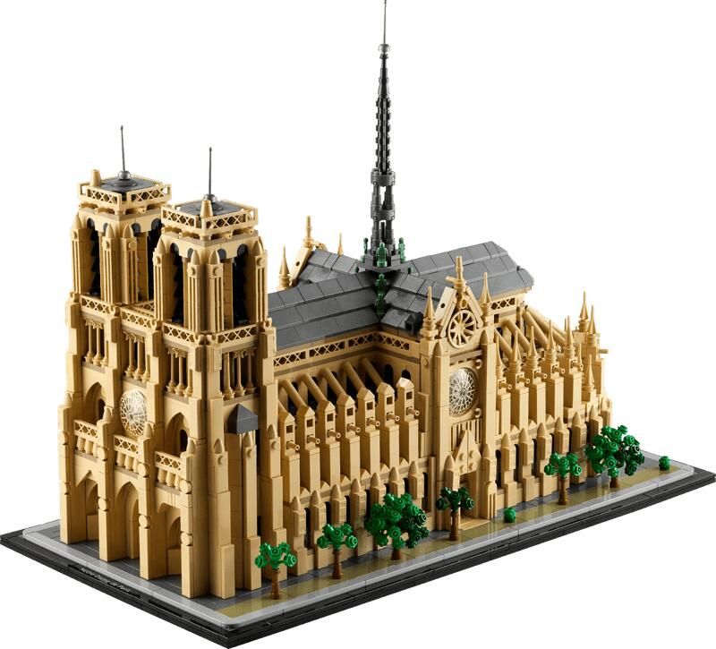 LEGO Architecture Notre-Dame van Parijs Bouwpakket voor Volwassenen 21061