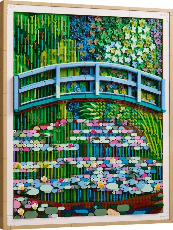 LEGO Art Claude Monet – Brug over een Vijver met Waterlelies Set 31220