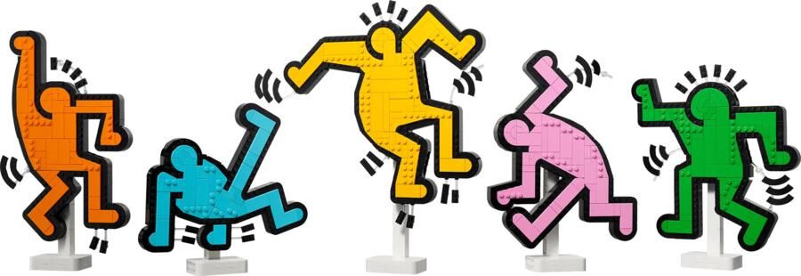 Lego Art Keith Haring Dansende Figuren 31216