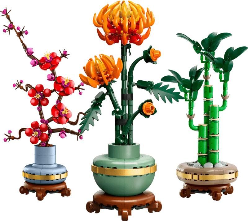 Lego Aziatisch plantentrio