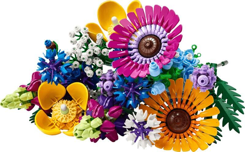 LEGO Icons Wilde Bloemen Boeket Bouwset voor Volwassenen Botanical Collection 10313