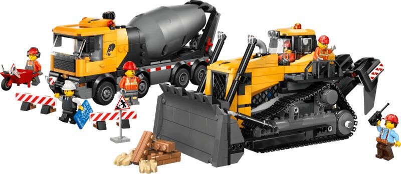 Lego City bouwvoertuigen duo