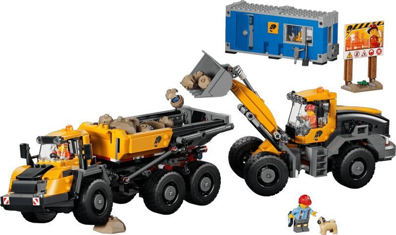 LEGO City Kiepwagen en voorlader 60494