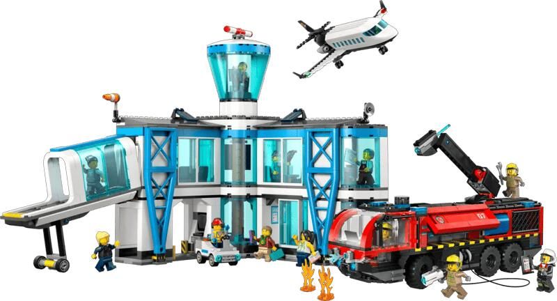 Lego City vliegveld set 60502 + 60499