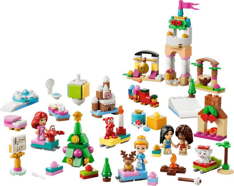LEGO Disney Princess Adventskalender 2026 met Poppetjes 2026 43298
