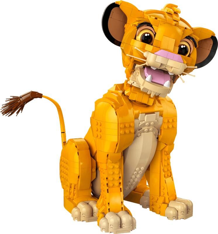 LEGO Disney Jonge Simba de Leeuwenkoning Decoratie Bouwpakket voor Volwassenen 43247
