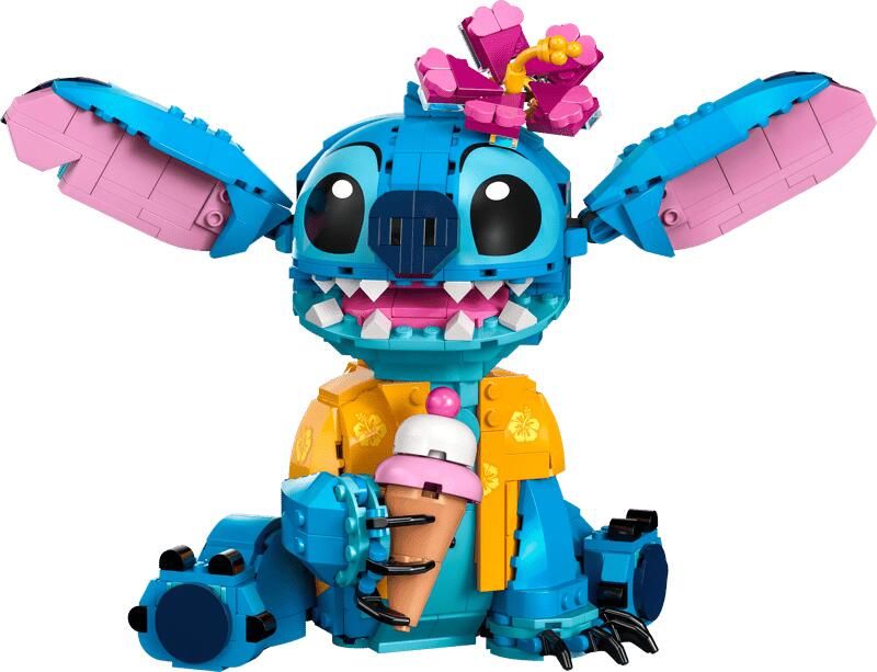 LEGO Disney Stitch Bouwbaar Speelgoed en Kinderkamer Decoratie van de Disney Film 43249