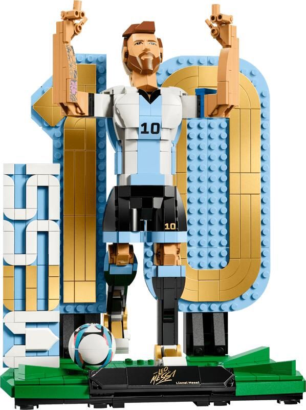 LEGO Editions Sports Lionel Messi – Voetballegende Voetbal Set 43015