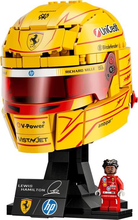LEGO Editions Vehicles Scuderia Ferrari HP Helm van Lewis Hamilton Set 43022