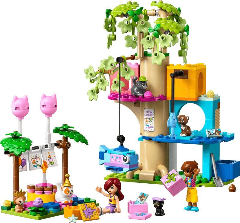 LEGO Friends Kattenverjaardagsfeestje en Boomhut Set 42666