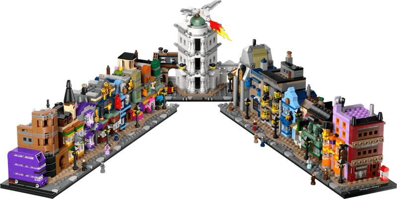 LEGO Harry Potter De Wegisweg™ tovenaarswinkels tovenaarsset voor volwassenen 76444
