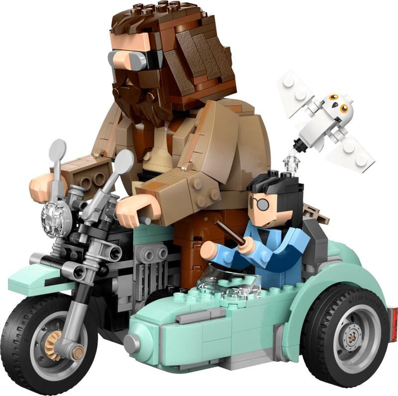 LEGO Harry Potter Hagrid™ en Harry's rit op de motor magisch speelgoed 76443