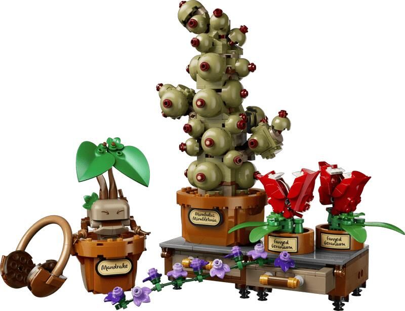 Lego Harry Potter Zweinstein Kruidenkunde Planten 76474