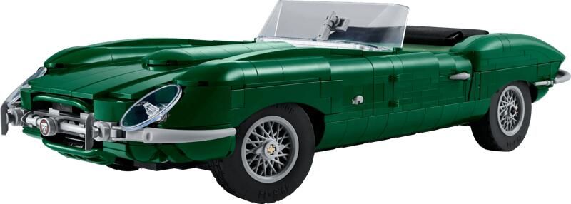 LEGO Icons Jaguar E-Type Klassieke Sportwagen Auto Bouwpakket 11381