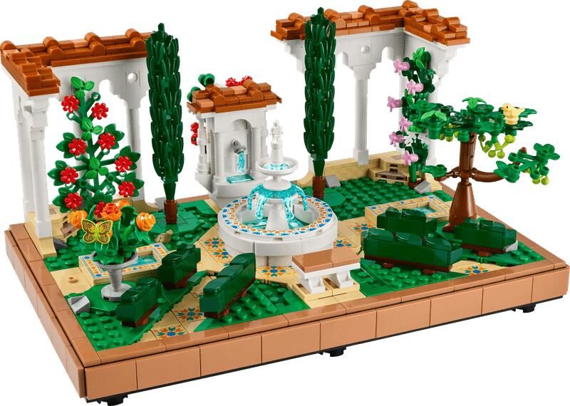 LEGO Icons Tuin met fontein 10359