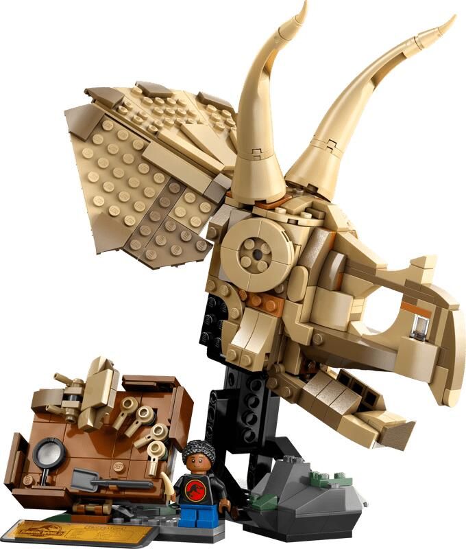 LEGO Jurassic World Dinosaurusfossielen: Triceratops schedel 76969