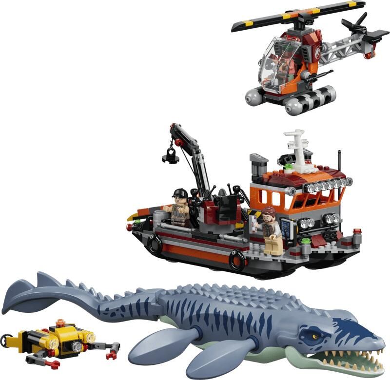 Lego Jurassic World Mosasaurus bootaanval 77983