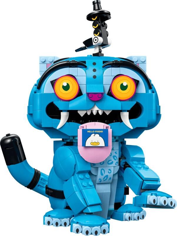 LEGO KPop Demon Hunters Derpy Tiger en Sussie Bird Dieren Speelgoed 72537